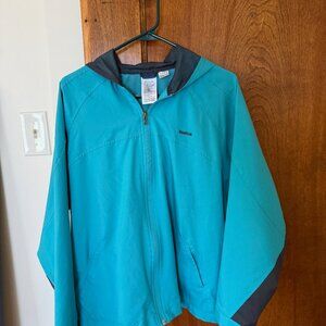 VTG Y2K/90s Reebok men's windbreaker / teal / XL